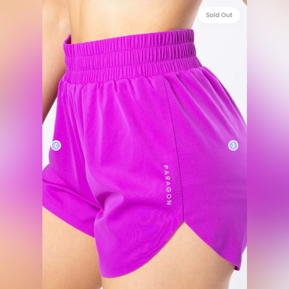 Paragon Fitwear Women's Athletic Shorts - Vibrant Purple